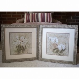 2 Framed Wall Art Prints - Zhang Squares